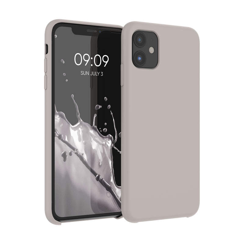kwmobile Phone Case for Apple iPhone 11 - Silicone Case - Wireless Charging - Protective Cover
