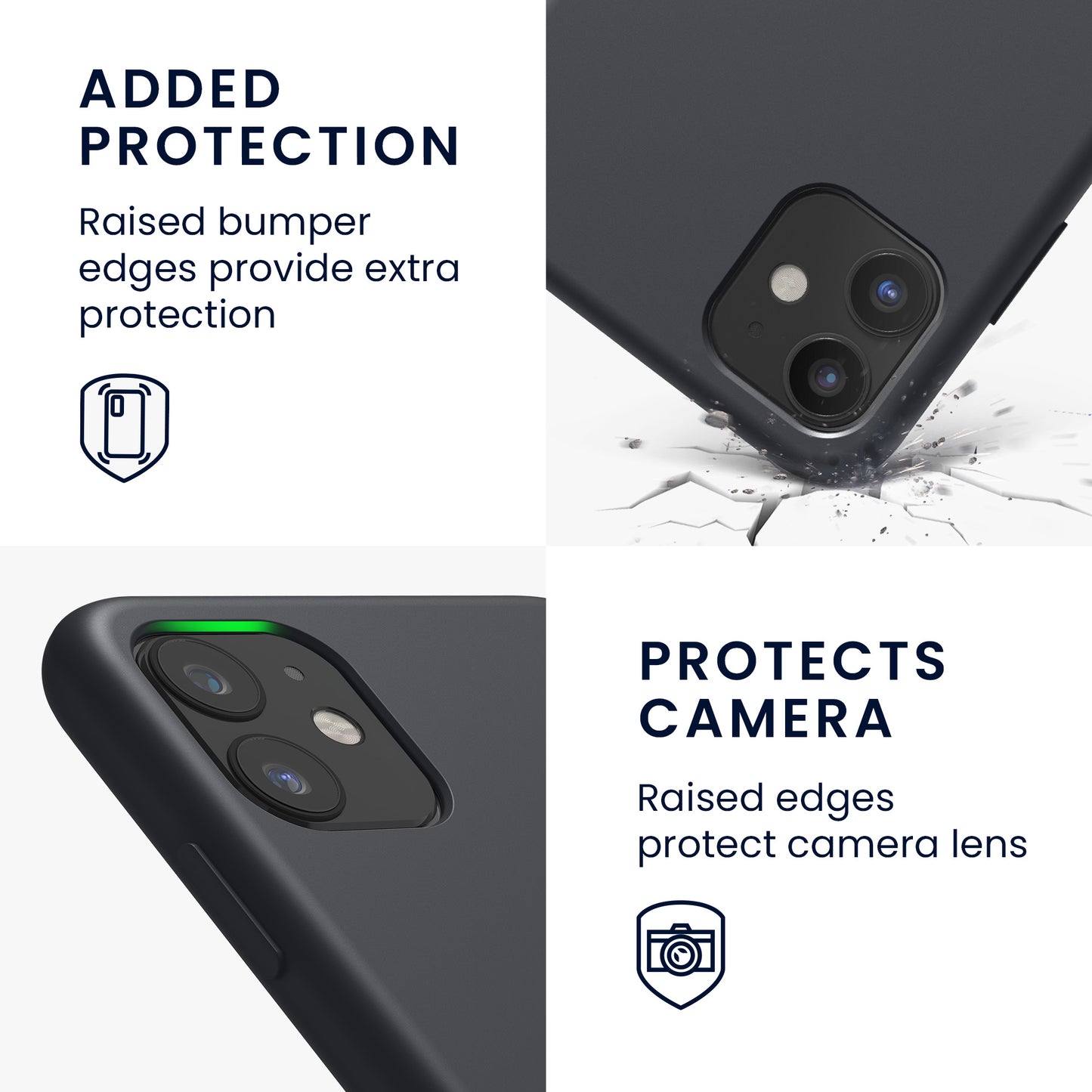kwmobile Phone Case for Apple iPhone 11 - Silicone Case - Wireless Charging - Protective Cover
