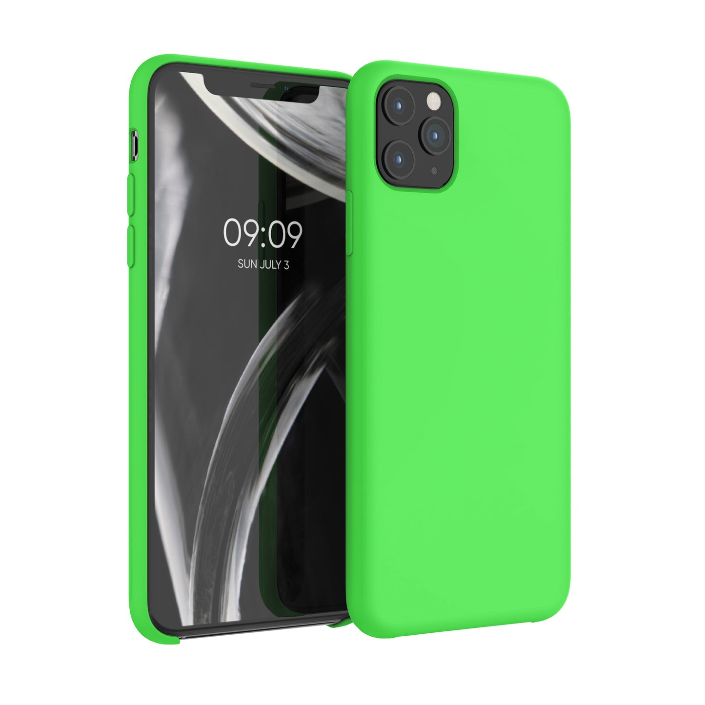 kwmobile Case for Apple iPhone 11 Pro Max - Silicone Cover - Wireless Charging Protective Case