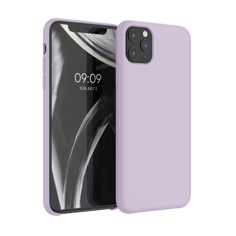 kwmobile Case for Apple iPhone 11 Pro Max - Silicone Cover - Wireless Charging Protective Case