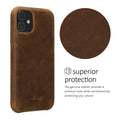 kalibri Protective Case compatible with Apple iPhone 11 - Hardcover Phone Cover Case
