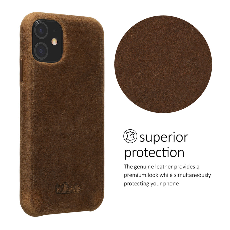 kalibri Protective Case compatible with Apple iPhone 11 - Hardcover Phone Cover Case