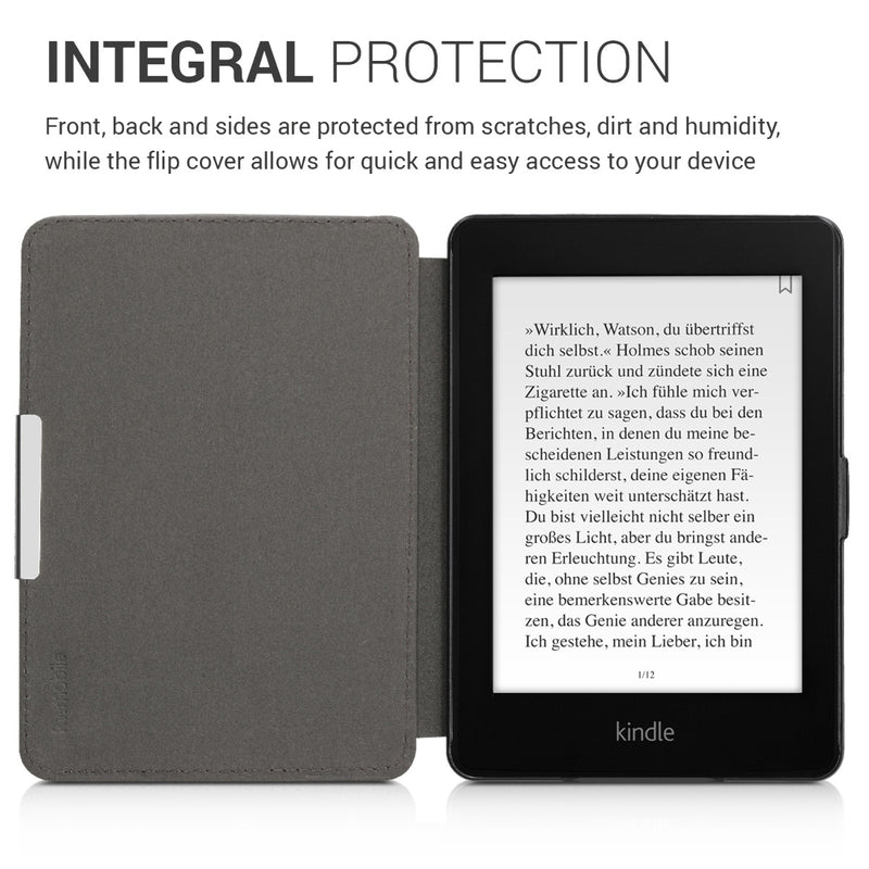 Faux Leather Case compatible with Amazon Kindle Paperwhite
