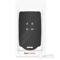 kwmobile Car Key Shell compatible with Renault 4-Button Smart Key (Keyless Go only) Protective Cover