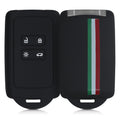 kwmobile Car Key Shell compatible with Renault 4-Button Smart Key (Keyless Go only) Protective Cover