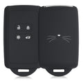 kwmobile Car Key Shell compatible with Renault 4-Button Smart Key (Keyless Go only) Protective Cover