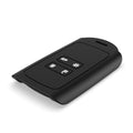 kwmobile Car Key Shell compatible with Renault 4-Button Smart Key (Keyless Go only) Protective Cover