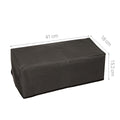 kwmobile Cover compatible with HP DeskJet 3720 / DeskJet 3760 - Bag Case Printer - Dust Cover Protective Hood Protective Case