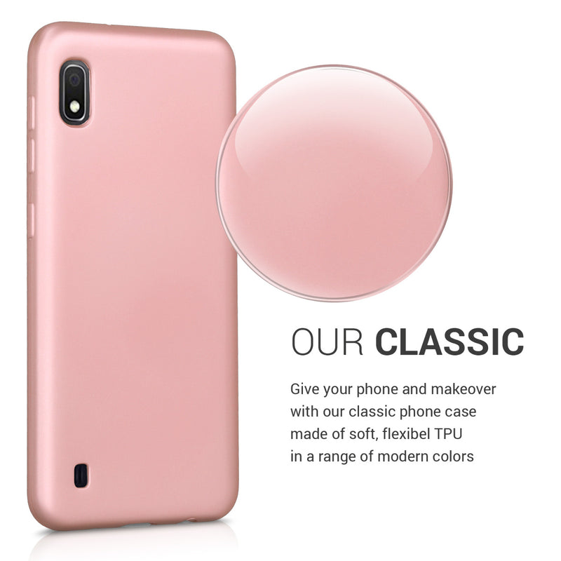 kwmobile Phone Case for Samsung Galaxy A10 Silicone Case Protective Cover