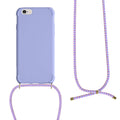 kwmobile Necklace Case Compatible with Apple iPhone 6 / 6S Case - Cover with Lanyard - Silicone Protective Cover