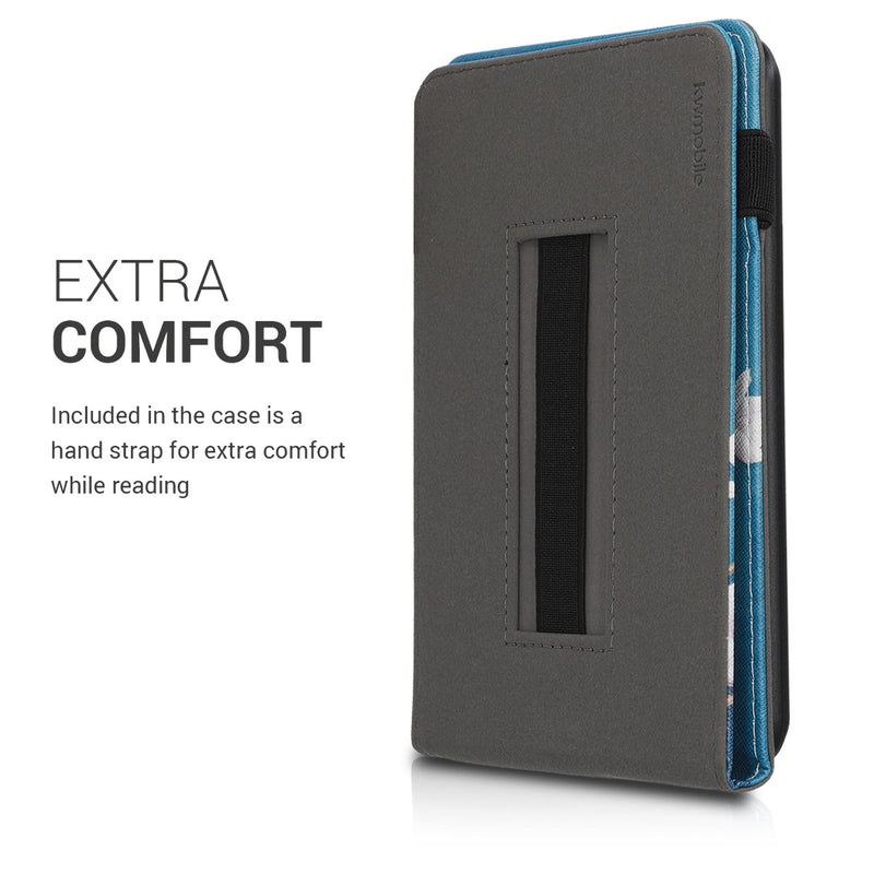 kwmobile Case Compatible with Tolino Shine (2013) Case - Cover with Loop and Stand