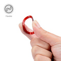 kwmobile Ring Frame for Start/Stop Button Compatible with BMW 3 Series E90/E91/E92/E93 - Flexible and Decorative Ring