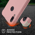 kwmobile Necklace Case compatible with Xiaomi Redmi Note 7 / Note 7 Pro - Cover with Lanyard - Silicone Protective Case