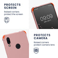 kwmobile Necklace Case compatible with Xiaomi Redmi Note 7 / Note 7 Pro - Cover with Lanyard - Silicone Protective Case