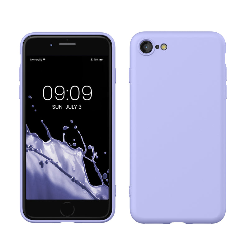 kwmobile Phone Case for iPhone SE 2022 / iPhone SE 2020 / iPhone 8 / iPhone 7, Protective Cover for Wireless Charging - Case