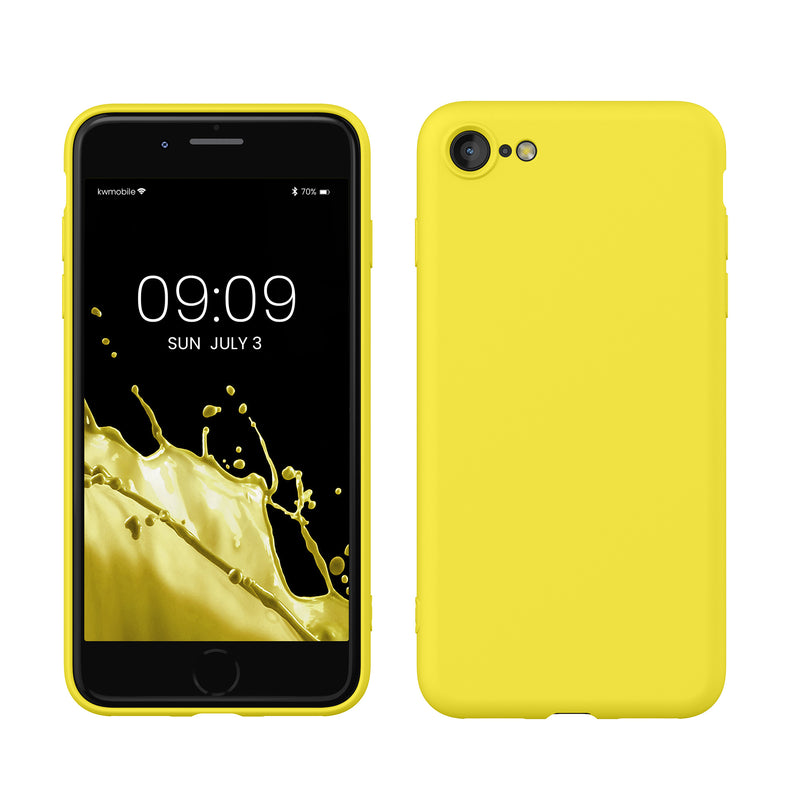 kwmobile Phone Case for iPhone SE 2022 / iPhone SE 2020 / iPhone 8 / iPhone 7, Protective Cover for Wireless Charging - Case
