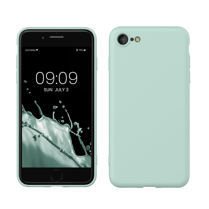 kwmobile Phone Case for iPhone SE 2022 / iPhone SE 2020 / iPhone 8 / iPhone 7, Protective Cover for Wireless Charging - Case