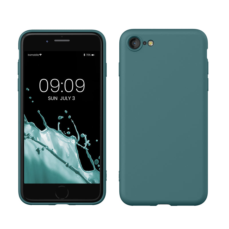 kwmobile Phone Case for iPhone SE 2022 / iPhone SE 2020 / iPhone 8 / iPhone 7, Protective Cover for Wireless Charging - Case