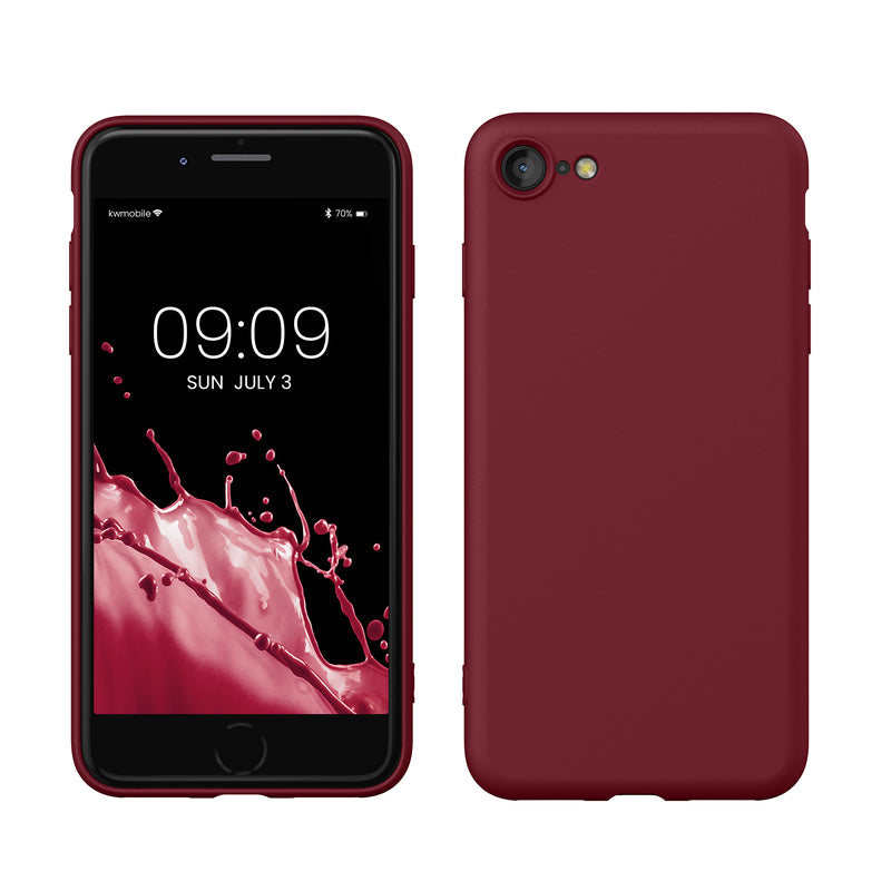 kwmobile Phone Case for iPhone SE 2022 / iPhone SE 2020 / iPhone 8 / iPhone 7, Protective Cover for Wireless Charging - Case