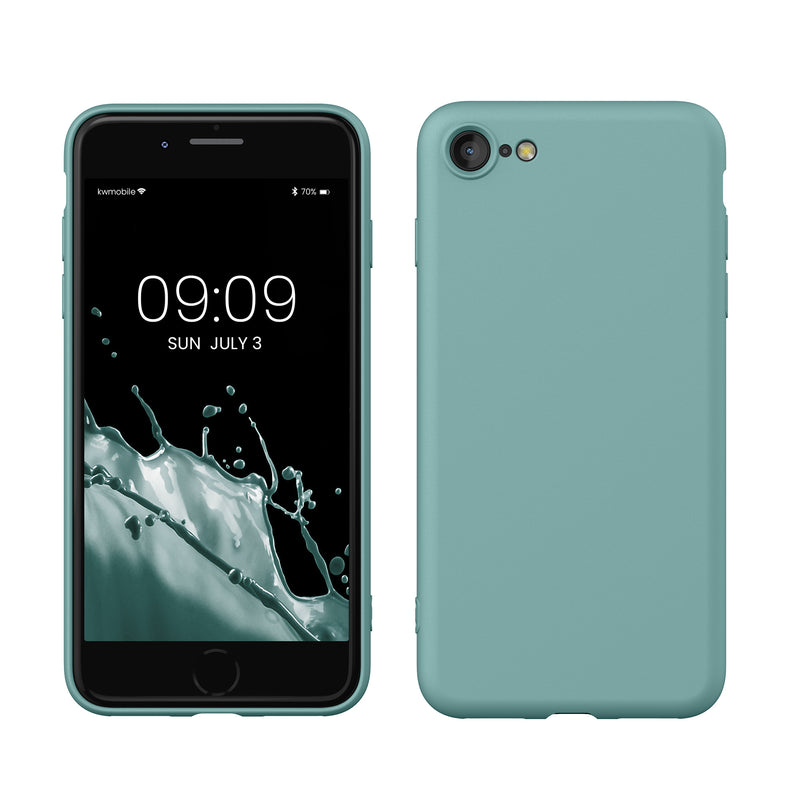 kwmobile Phone Case for iPhone SE 2022 / iPhone SE 2020 / iPhone 8 / iPhone 7, Protective Cover for Wireless Charging - Case