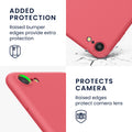 kwmobile Phone Case for iPhone SE 2022 / iPhone SE 2020 / iPhone 8 / iPhone 7, Protective Cover for Wireless Charging - Case