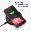 kwmobile Phone Case for iPhone SE 2022 / iPhone SE 2020 / iPhone 8 / iPhone 7, Protective Cover for Wireless Charging - Case