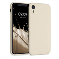 kwmobile Case Compatible with Apple iPhone XR - Rubberized Silicone Phone Cover - Wireless Charging Protective Case - Cover