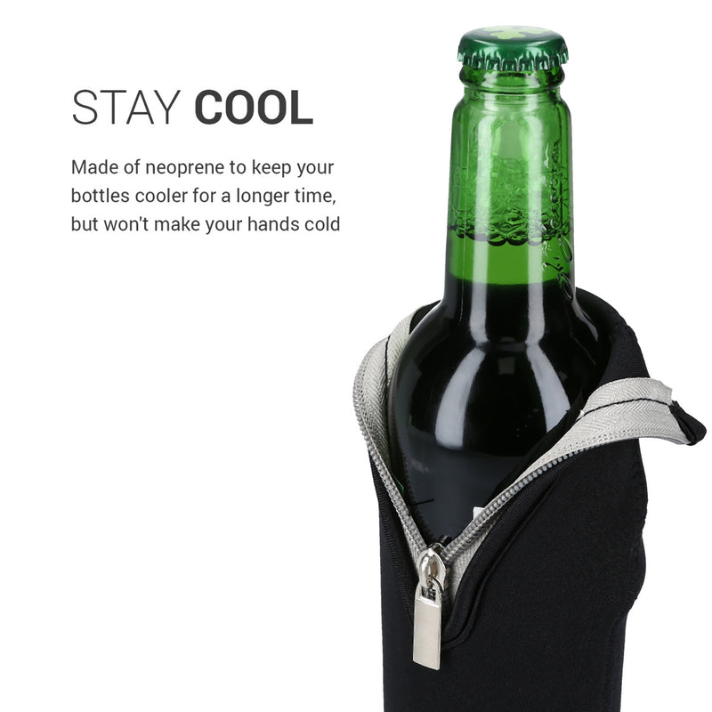 kwmobile Bottle Cooler for Beer and Other Drinks