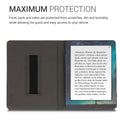 kwmobile Flip Case compatible with Kobo Aura H2O Edition 2 - Front Pocket Hand Strap