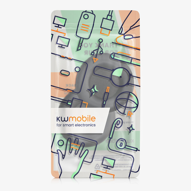 kwmobile Ear Pads for JBL E50BT Headphones Replacement Parts Over-Ear Headphones