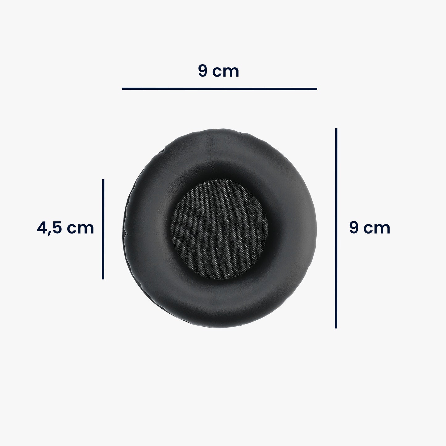 kwmobile Ear Pads for JBL E50BT Headphones Replacement Parts Over-Ear Headphones