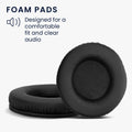 kwmobile Ear Pads for Sennheiser HD215 /HD225 /HD205 II /HD 4.40 BT Ear Cushions Replacement Ear Pads Headphone Spare Parts Headphone Replacement Pads Over Ear Headphones