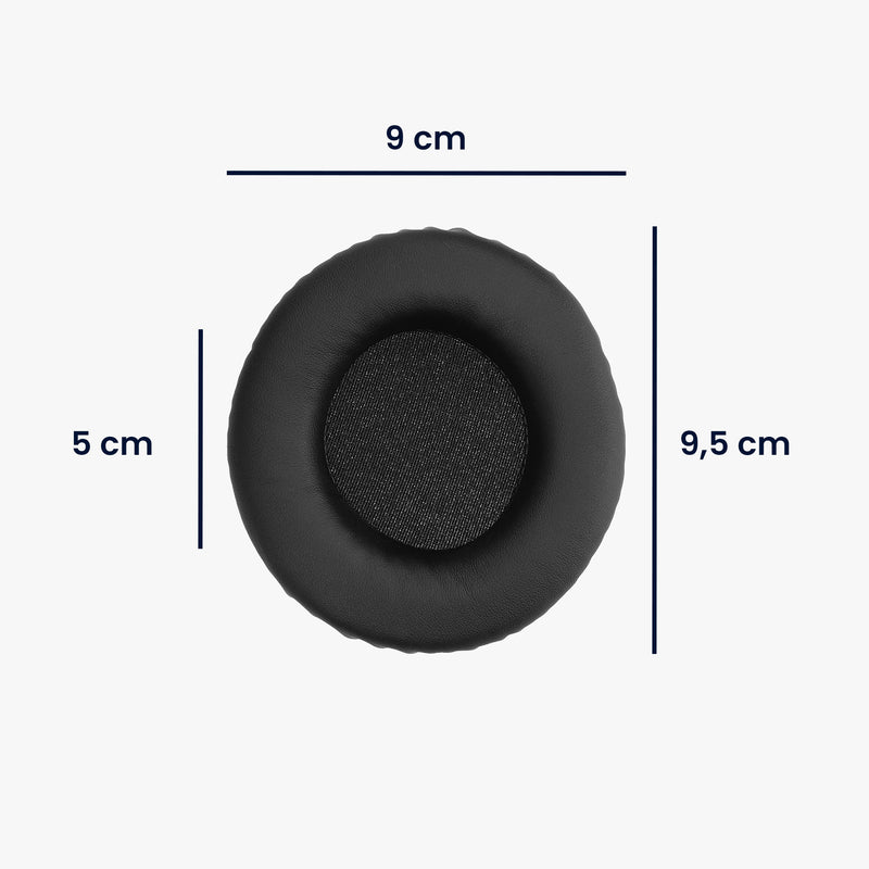 kwmobile Ear Pads for Sennheiser HD215 /HD225 /HD205 II /HD 4.40 BT Ear Cushions Replacement Ear Pads Headphone Spare Parts Headphone Replacement Pads Over Ear Headphones