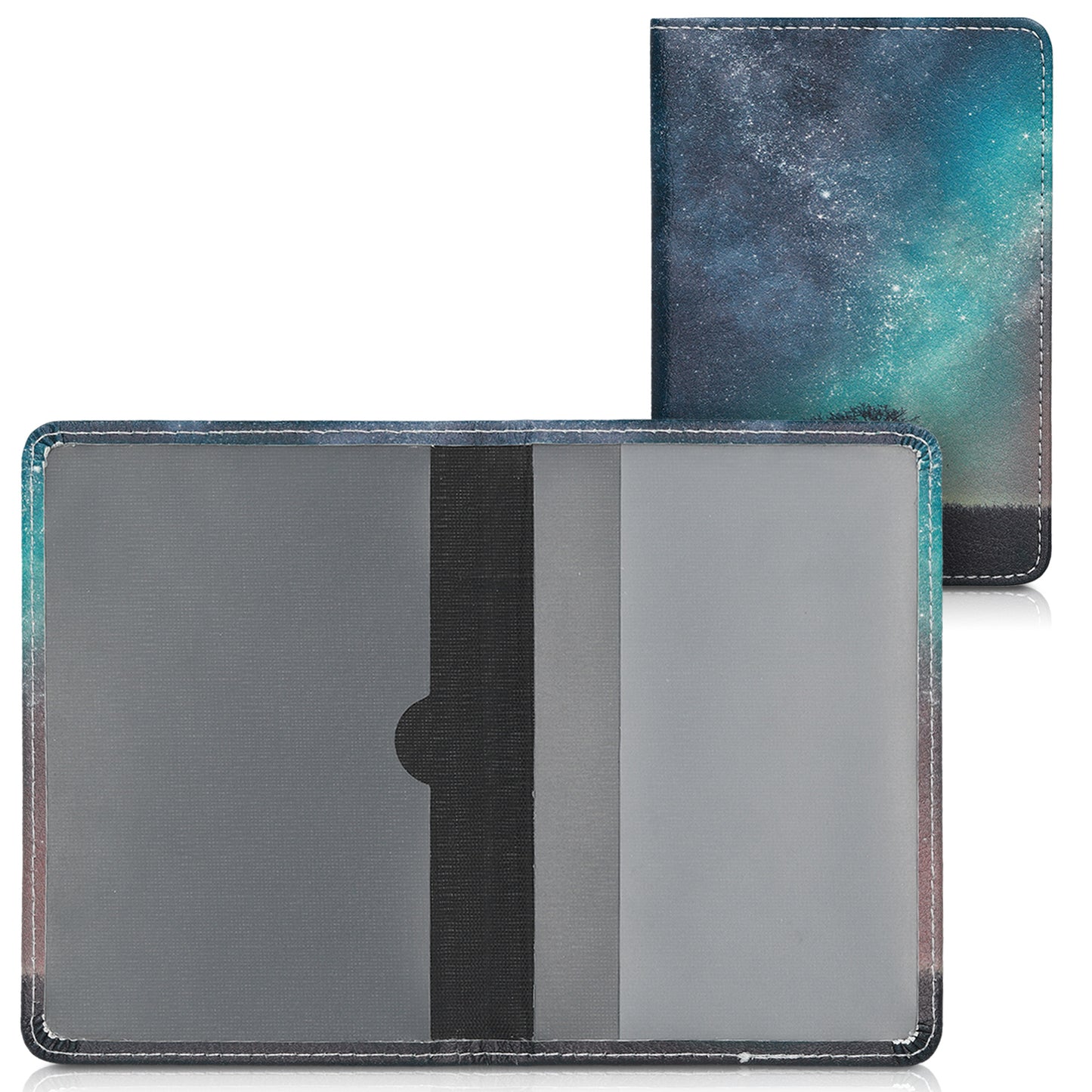 kwmobile Vehicle Registration Holder with Card Slots
