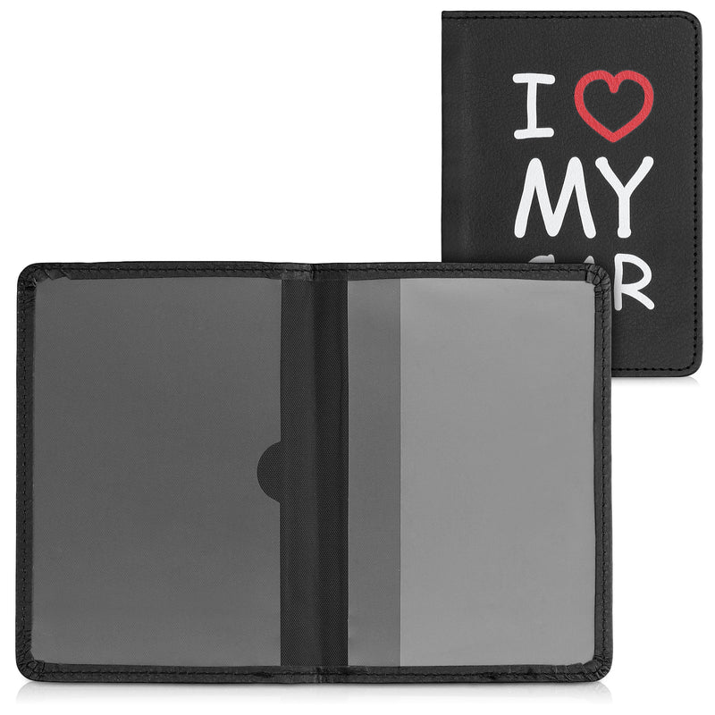 kwmobile Vehicle Registration Holder with Card Slots
