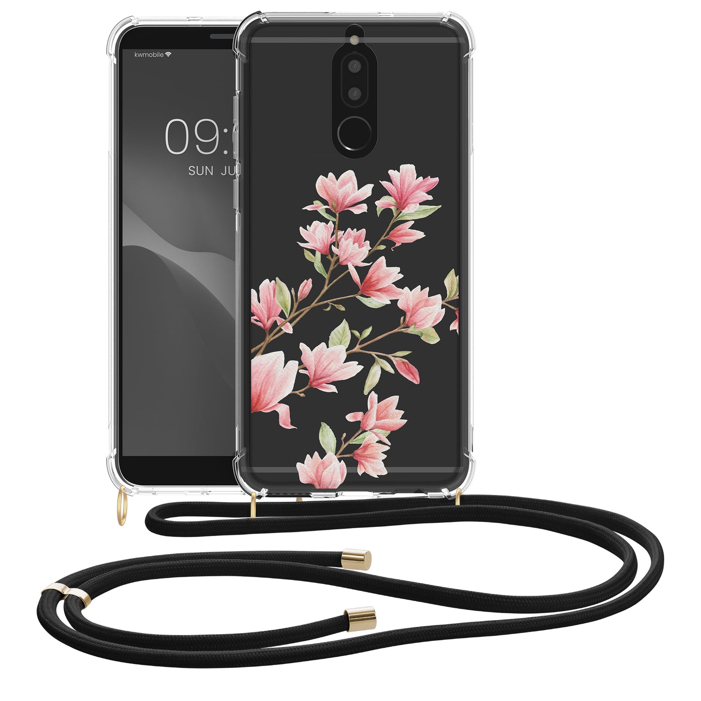 kwmobile Necklace Case compatible with Huawei Mate 10 Lite Case