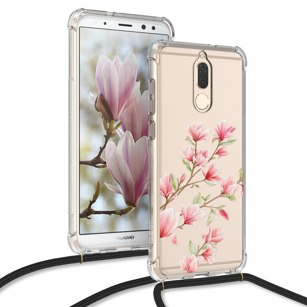 kwmobile Necklace Case compatible with Huawei Mate 10 Lite Case