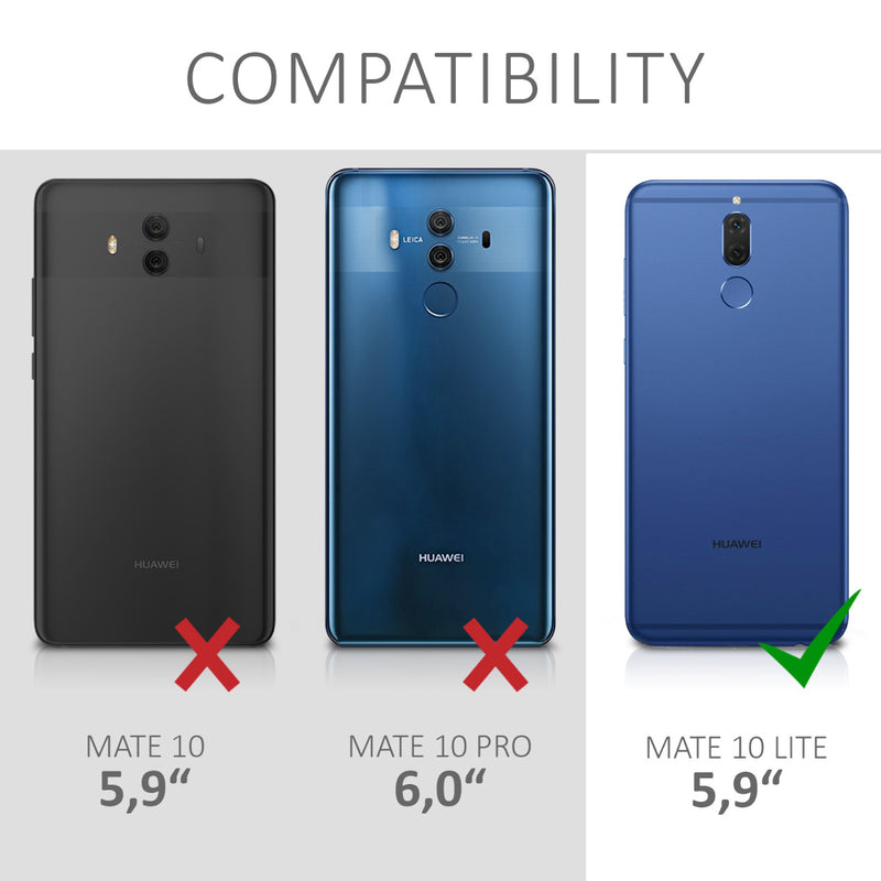 kwmobile Necklace Case compatible with Huawei Mate 10 Lite Case