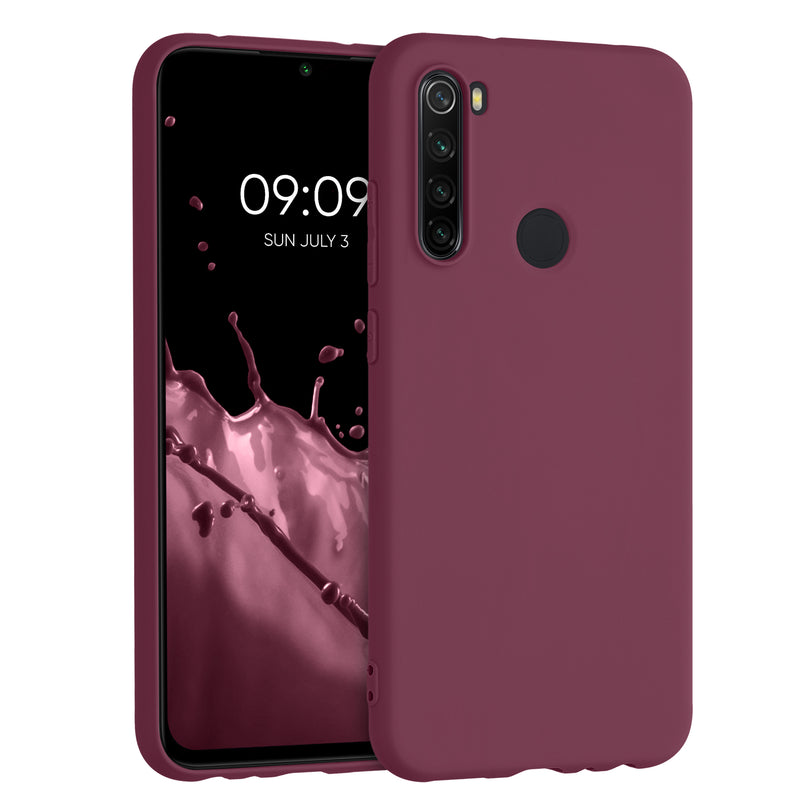 kwmobile Phone Case for Xiaomi Redmi Note 8 (2019 / 2021) Case - Wireless Charging - Protective Cover