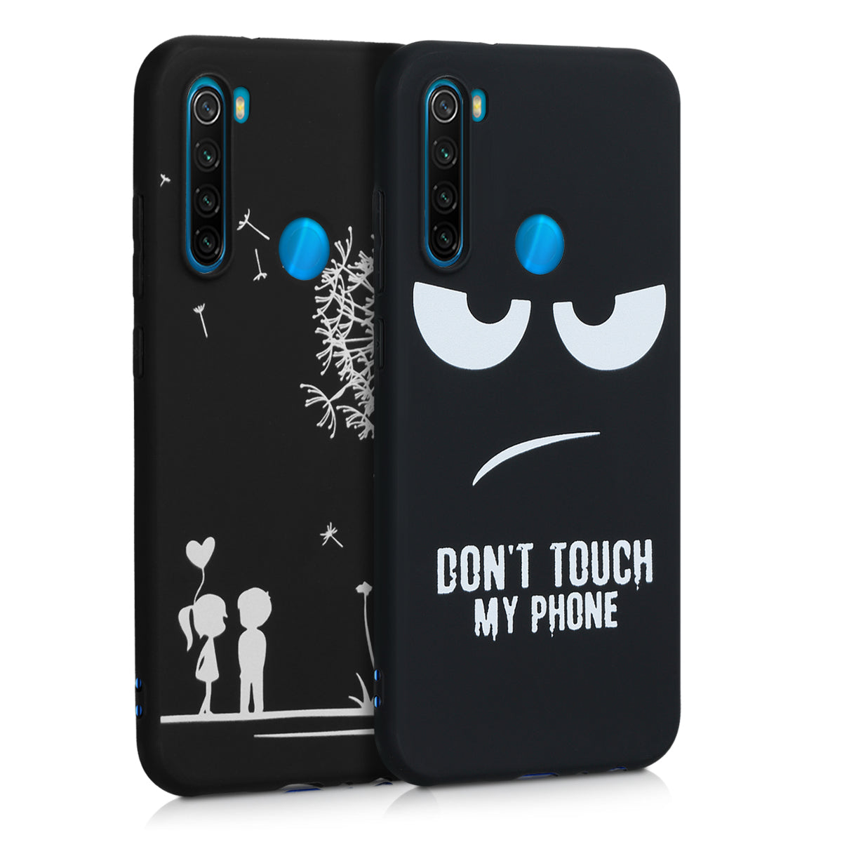 kwmobile Case Compatible with Xiaomi Redmi Note 8 (2019 / 2021) - Silicone Phone Case