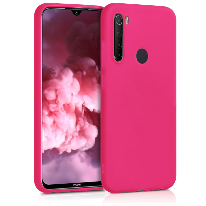 kwmobile Phone Case for Xiaomi Redmi Note 8 (2019 / 2021) Case - Wireless Charging - Protective Cover