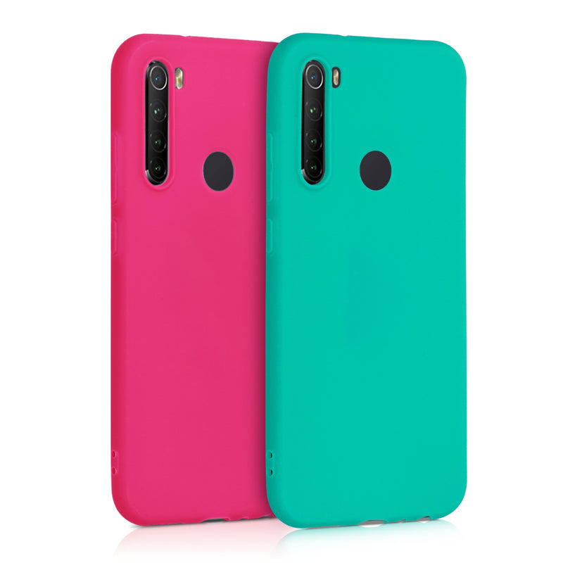 kwmobile Phone Case for Xiaomi Redmi Note 8 (2019 / 2021) Case - Wireless Charging - Protective Cover