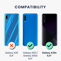 kwmobile Samsung Galaxy A30s Case - Wireless Charging - Protective Cover