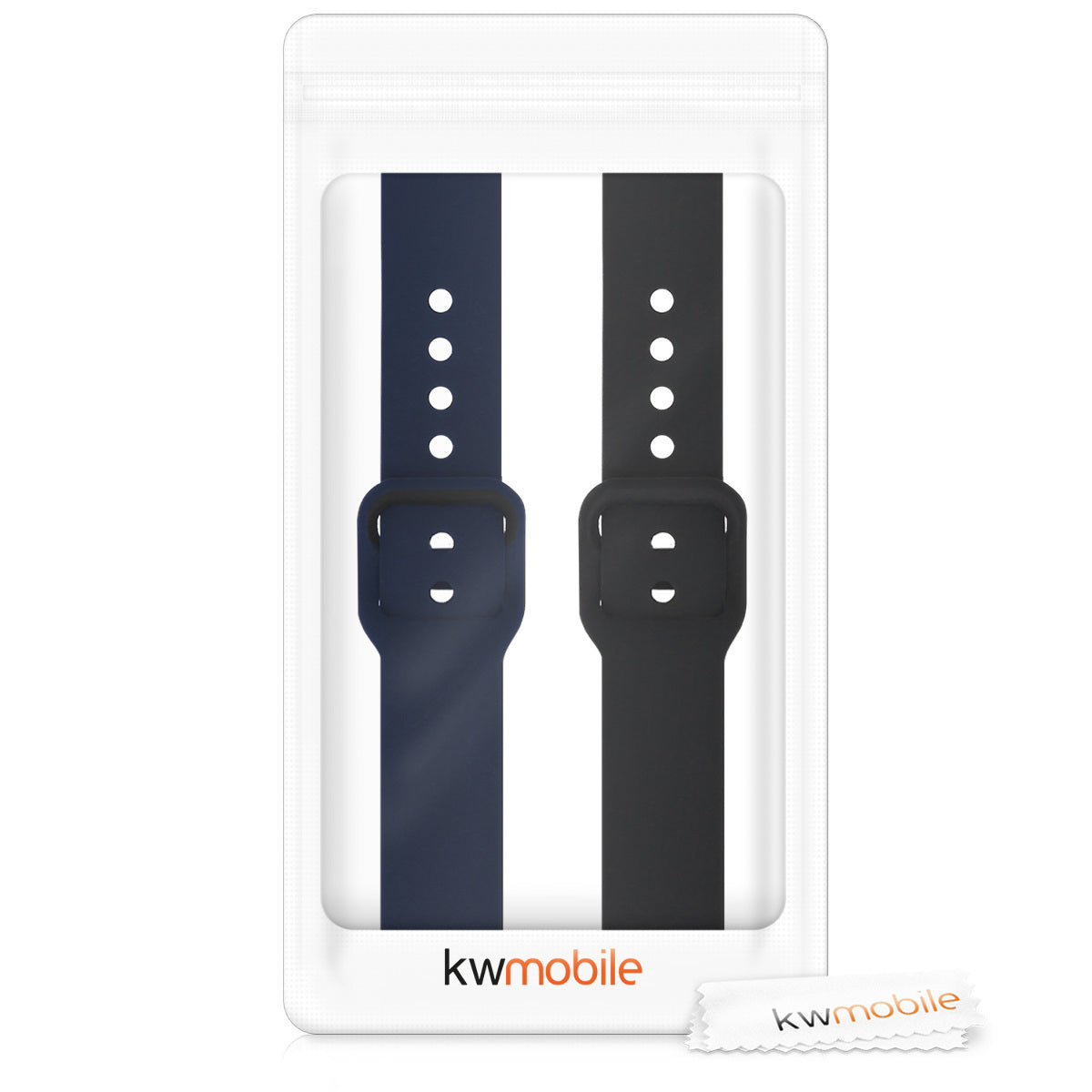 kwmobile Watch Strap for Samsung Galaxy Fit (SM-R370) Wristband Fitness Tracker Band Set Replacement Strap Smartwatch