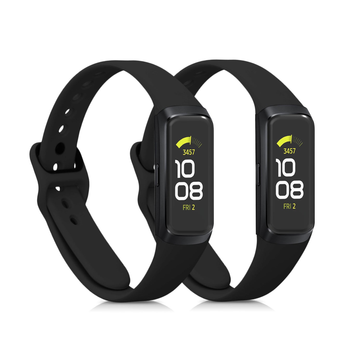 kwmobile Watch Strap for Samsung Galaxy Fit (SM-R370) Wristband Fitness Tracker Band Set Replacement Strap Smartwatch