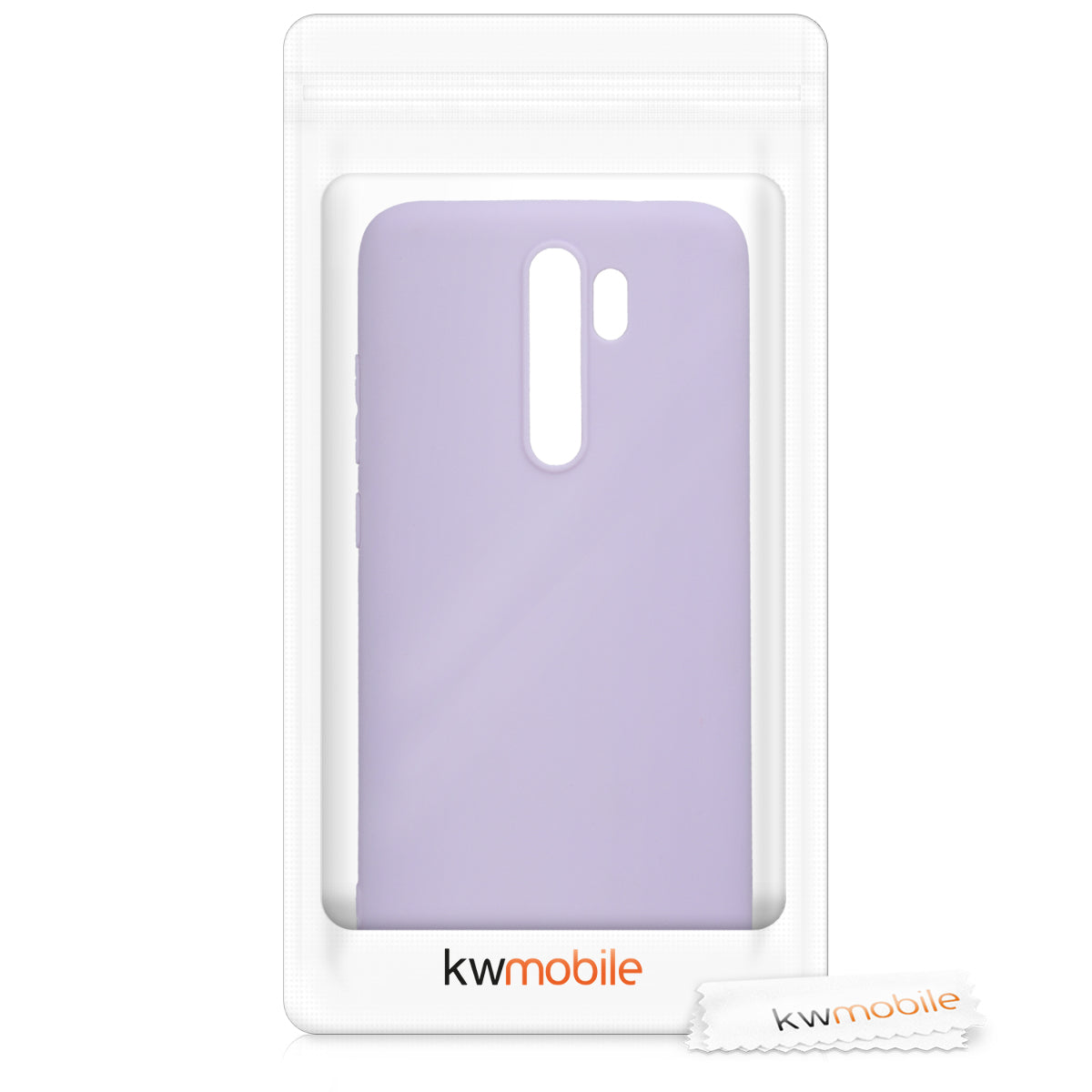 kwmobile Phone Case for Xiaomi Redmi Note 8 Pro - Wireless Charging - Protective Cover