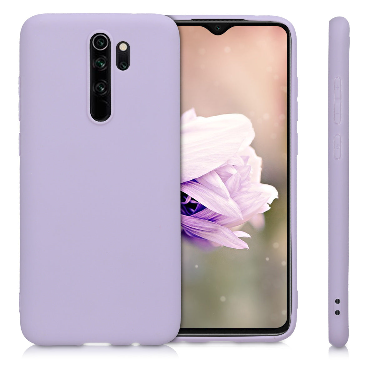 kwmobile Phone Case for Xiaomi Redmi Note 8 Pro - Wireless Charging - Protective Cover
