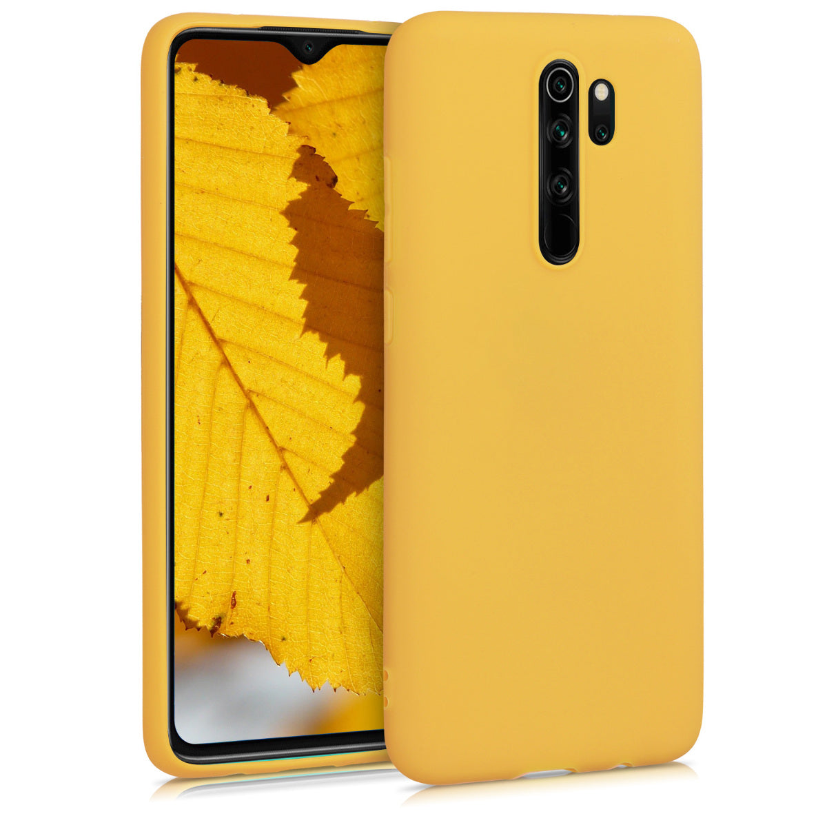 kwmobile Phone Case for Xiaomi Redmi Note 8 Pro - Wireless Charging - Protective Cover