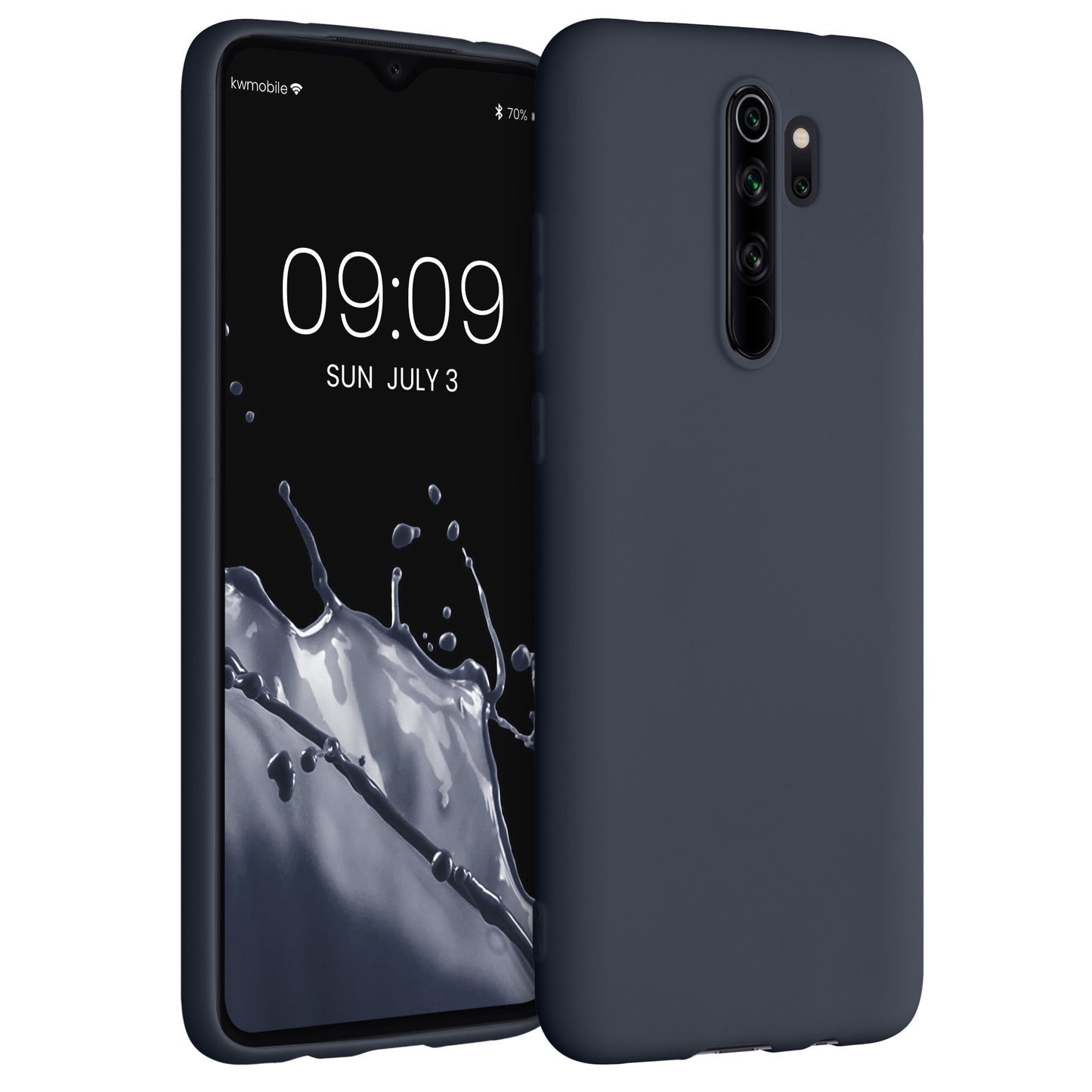 kwmobile Phone Case for Xiaomi Redmi Note 8 Pro - Wireless Charging - Protective Cover