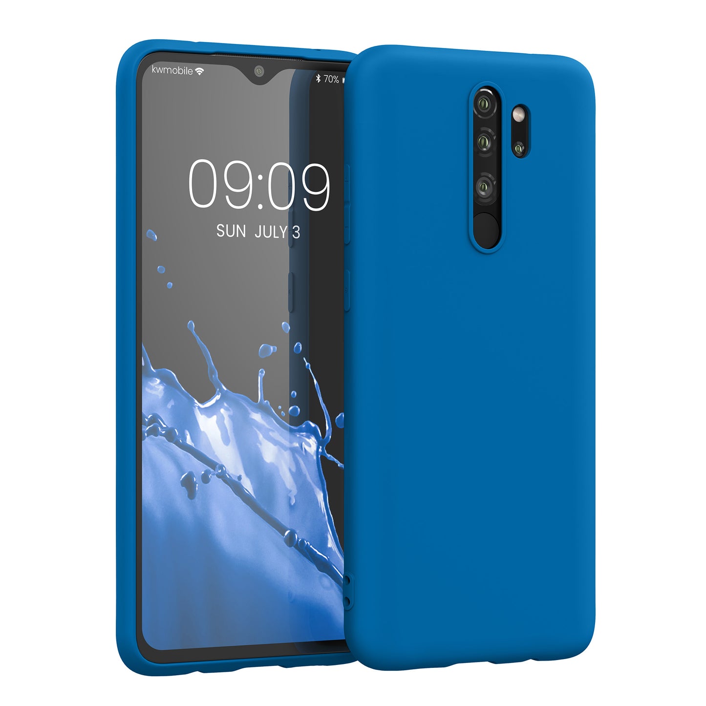 kwmobile Phone Case for Xiaomi Redmi Note 8 Pro - Wireless Charging - Protective Cover